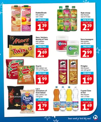 Mars, Snickers, Bounty of Twix aanbieding bij Hoogvliet – geldig van 17.12.2025 t/m 26.12.2025