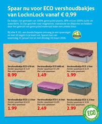 Vershoudbakje ECO 470 ml aanbieding bij Hoogvliet – geldig van 2026-01-21 t/m 2026-03-10