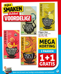 Clipper thee aanbieding bij Hoogvliet – geldig van 18.02.2026 t/m 24.02.2026