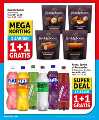 Fanta, Sprite of Fernandes aanbieding bij Hoogvliet – geldig van 18.02.2026 t/m 24.02.2026