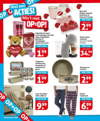 Valentijn XL kaart, roos led lamp, hart led lamp, folieballon beertje of champagneglazen hartvorm aanbieding bij Hoogvliet – geldig van 21.01.2026 t/m 27.01.2026