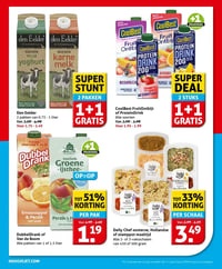Den Eelder 2 pakken van 0.75 - 1 liter aanbieding bij Hoogvliet – geldig van 21.01.2026 t/m 27.01.2026