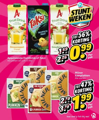 Appelsientje FruitDrink of Taksi aanbieding bij Hoogvliet – geldig van 22.04.2026 t/m 28.04.2026