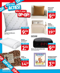 Kussen-beschermer 60 x 70 cm aanbieding bij Hoogvliet – geldig van 23.02.2026 t/m 01.03.2026
