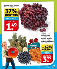 Rode druiven pitloos aanbieding bij Hoogvliet – geldig van 23.02.2026 t/m 01.03.2026