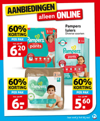Pampers premium protection pants aanbieding bij Hoogvliet – geldig van 23.02.2026 t/m 01.03.2026