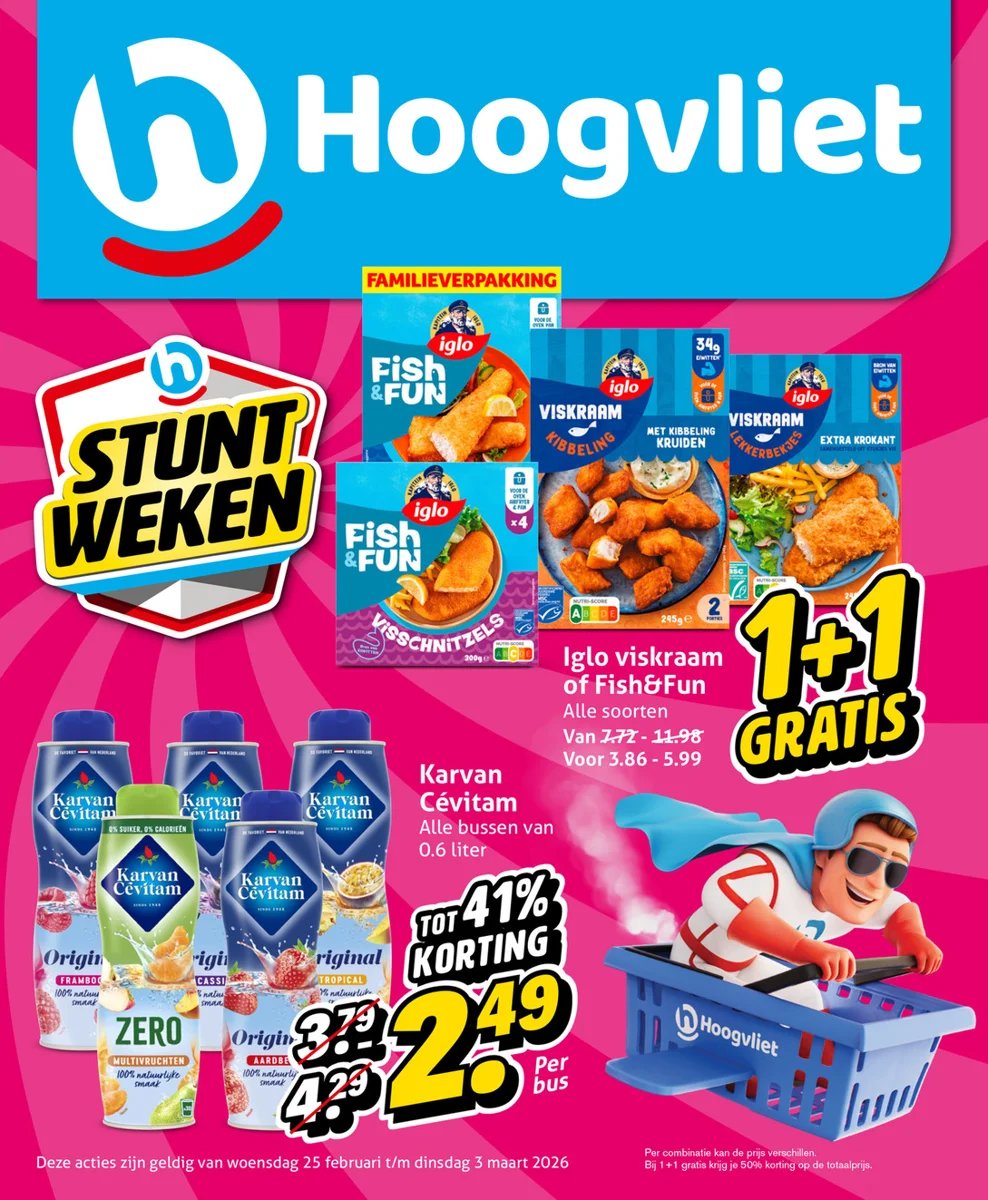 Hoogvliet folder – pagina 1