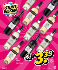 Stoney Creek Alle flessen van 0.75 liter aanbieding bij Hoogvliet – geldig van 23.02.2026 t/m 01.03.2026