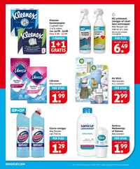 HG schimmelreiniger of vloeibare ontstopper aanbieding bij Hoogvliet – geldig van 23.02.2026 t/m 01.03.2026