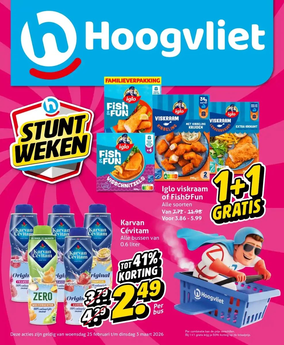 Hoogvliet folder – pagina 1