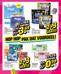 Page Compleet Schoon 12-rol of Kussenzacht 9-rol aanbieding bij Hoogvliet – geldig van 25.03.2026 t/m 31.03.2026