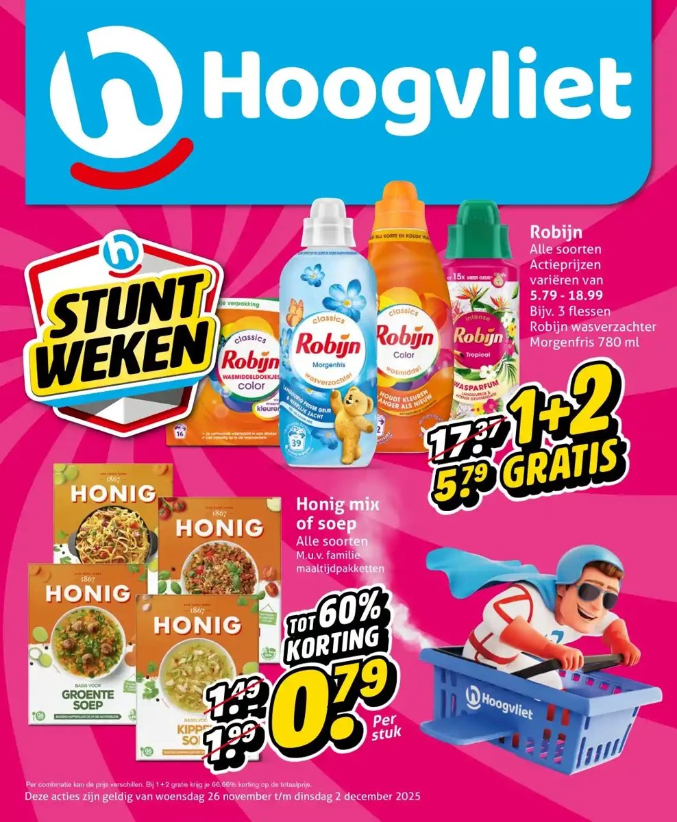 Hoogvliet folder – pagina 1