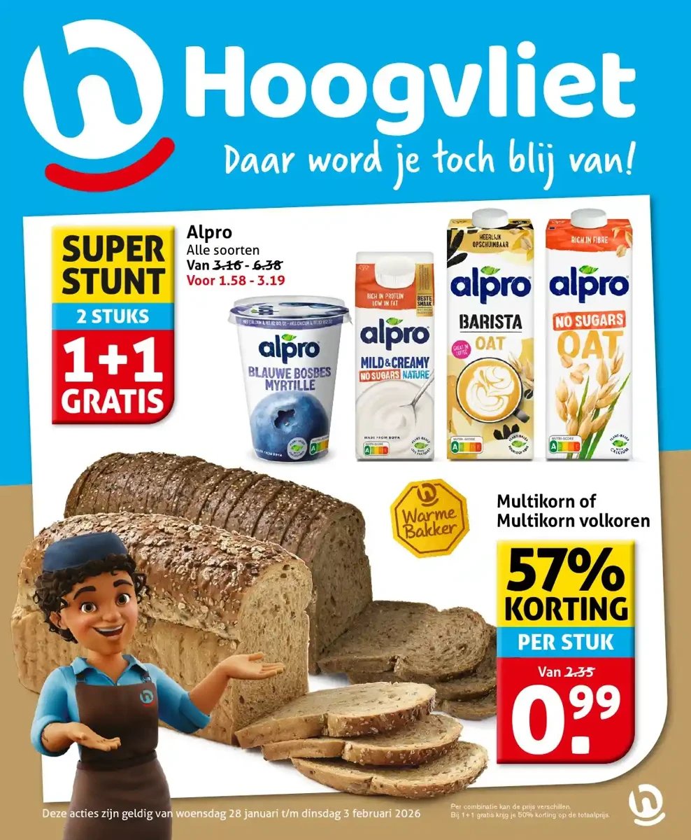 Hoogvliet folder – pagina 1