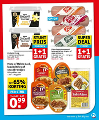 Kips slagersleverworst, leverworst hot & spicy of vega snijworst aanbieding bij Hoogvliet – geldig van 28.01.2026 t/m 03.02.2026
