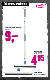 Telescoopsteel "Multiclick" aanbieding bij Hornbach – geldig van 05.01.2026 t/m 08.02.2026