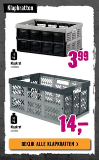 Klapkrat aanbieding bij Hornbach – geldig van 05.01.2026 t/m 08.02.2026