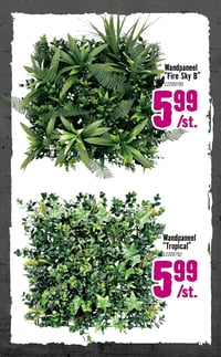 Wandpaneel "Fire Sky B" aanbieding bij Hornbach – geldig van 05.01.2026 t/m 08.02.2026