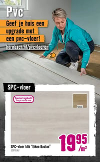 SPC-vloer klik “Eiken Boston” aanbieding bij Hornbach – geldig van 05.01.2026 t/m 08.02.2026