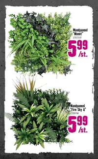 Wandpaneel “Monet” aanbieding bij Hornbach – geldig van 05.01.2026 t/m 08.02.2026