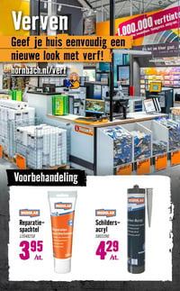 MODULAN Reparatie-spachtel aanbieding bij Hornbach – geldig van 05.01.2026 t/m 08.02.2026