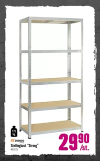 avasco Stellingkast "Strong" aanbieding bij Hornbach – geldig van 05.01.2026 t/m 08.02.2026