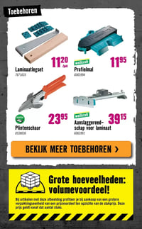 HUFA Plintenschaar aanbieding bij Hornbach – geldig van 05.01.2026 t/m 08.02.2026