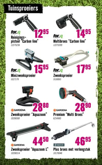 Reinigings-pistool "Carbon line" aanbieding bij Hornbach – geldig van 06.04.2026 t/m 03.05.2026