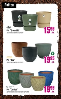 Pot "Corsica" aanbieding bij Hornbach – geldig van 06.04.2026 t/m 03.05.2026