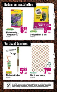 Groeigrond huis & tuin aanbieding bij Hornbach – geldig van 06.04.2026 t/m 03.05.2026