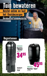 Regenton "Slimline" aanbieding bij Hornbach – geldig van 06.04.2026 t/m 03.05.2026