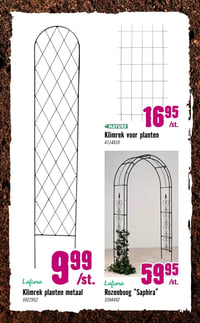 Rozenboog "Saphira" aanbieding bij Hornbach – geldig van 06.04.2026 t/m 03.05.2026