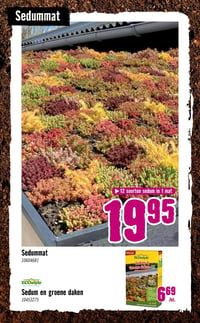 Sedum en groene daken aanbieding bij Hornbach – geldig van 06.04.2026 t/m 03.05.2026