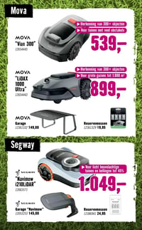 SEGWAY Garage "Navimow" aanbieding bij Hornbach – geldig van 06.04.2026 t/m 03.05.2026
