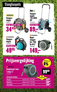 Slangen-wagen aanbieding bij Hornbach – geldig van 06.04.2026 t/m 03.05.2026