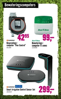 Besproeiings-computer "Flex Control" aanbieding bij Hornbach – geldig van 06.04.2026 t/m 03.05.2026