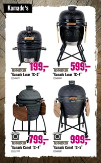 “Kamado Lunar TC-3” aanbieding bij Hornbach – geldig van 06.04.2026 t/m 03.05.2026