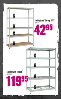 Stellingkast "Strong 175" aanbieding bij Hornbach – geldig van 09.02.2026 t/m 22.02.2026