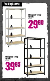 Stellingkast "Strong" verzinkt aanbieding bij Hornbach – geldig van 09.02.2026 t/m 22.02.2026