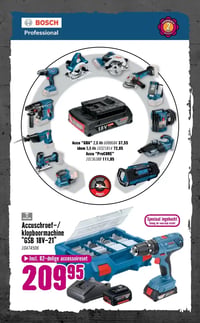 idem 5.0 Ah aanbieding bij Hornbach – geldig van 09.02.2026 t/m 22.02.2026