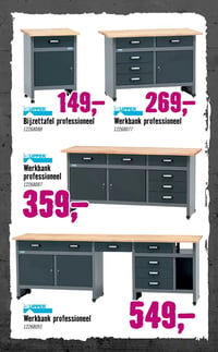 Werkbank professioneel aanbieding bij Hornbach – geldig van 09.02.2026 t/m 22.02.2026