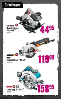 Cirkelzaag "HS7601J" aanbieding bij Hornbach – geldig van 09.02.2026 t/m 22.02.2026