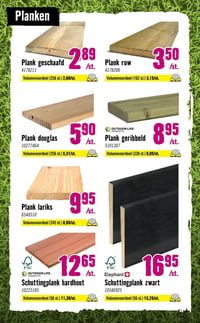 Plank ruw aanbieding bij Hornbach – geldig van 09.03.2026 t/m 05.04.2026