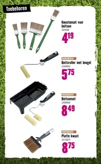 Beitsroller met beugel aanbieding bij Hornbach – geldig van 09.03.2026 t/m 05.04.2026