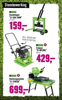 Steenzaagmachine "ZI-STM350" aanbieding bij Hornbach – geldig van 09.03.2026 t/m 05.04.2026