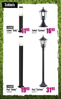 Paal "Dobby" aanbieding bij Hornbach – geldig van 09.03.2026 t/m 05.04.2026