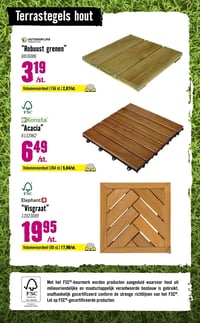 "Acacia" aanbieding bij Hornbach – geldig van 09.03.2026 t/m 05.04.2026