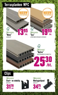 Start- en eindclip aanbieding bij Hornbach – geldig van 09.03.2026 t/m 05.04.2026