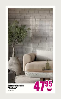 Steenstrip stone "Tectura" aanbieding bij Hornbach – geldig van 23.02.2026 t/m 08.03.2026