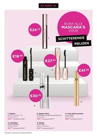 Clarins Wonder Perfect 4D Mascara Black aanbieding bij Ici-paris-xl – geldig van 02.02.2026 t/m 08.02.2026