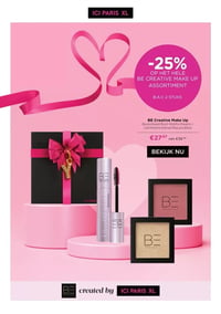 BE Creative Make Up aanbieding bij Ici-paris-xl – geldig van 02.02.2026 t/m 08.02.2026